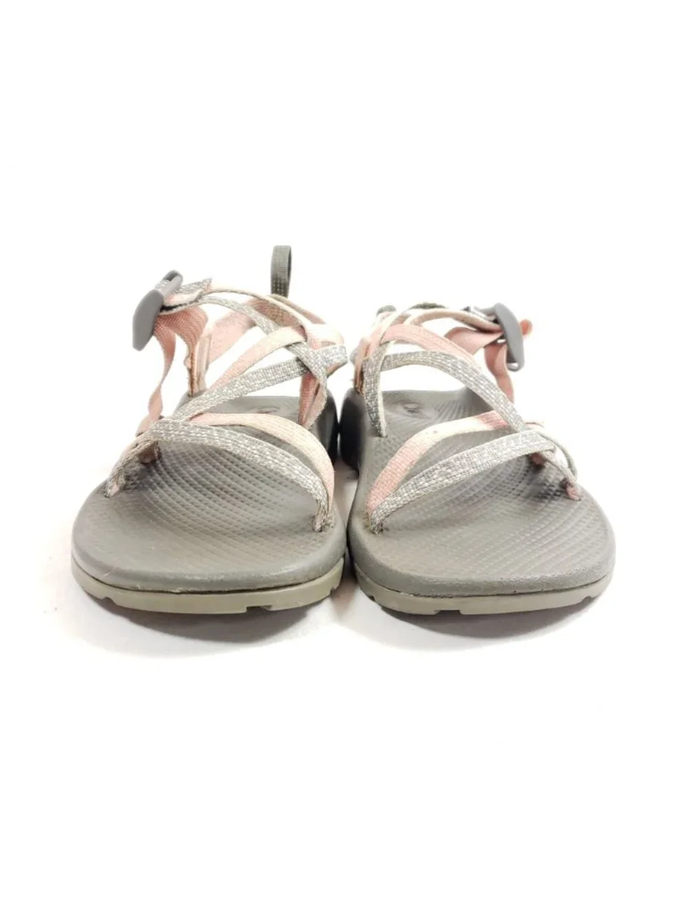 Chaco Big Kids Size 5 EcoTread Z/1 Sports Sandals Gray & Pink Durable